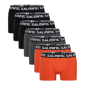 Boxerky SALMING Sarek Boxer 7-pack Black/Grey/Orange S - S