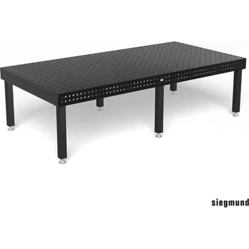Dílenský stůl SIEGMUND [4-220040.P] Svařovací stůl Professional 750 - 3000×1500×150, Plasmanitridovaný, 4 × Noha - základní 700