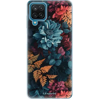 Telefonní příslušenství Odolné silikonové pouzdro iSaprio - Gloomy Flowers - Samsung Galaxy A12