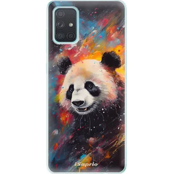 Pouzdro na mobilní telefon Odolné silikonové pouzdro iSaprio - Panda 02 - Samsung Galaxy A71
