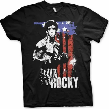 Pánské tričko Rocky tričko, American Flag, pánské S