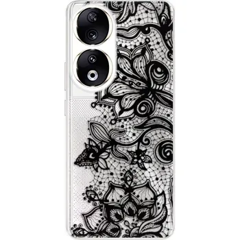 Pouzdro na mobilní telefon Odolné silikonové pouzdro iSaprio - Black Lace - Honor 90 5G