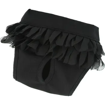 Obleček pro psa Hárací kalhotky Style - černá S