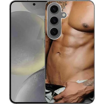 Pouzdro na mobilní telefon Gelový kryt mmCase na Samsung Galaxy S24 - sexy muž