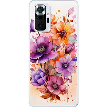 Pouzdro na mobilní telefon Odolné silikonové pouzdro iSaprio - Flowers 23 - Xiaomi Redmi Note 10 Pro