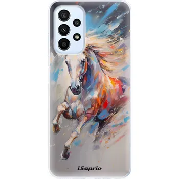 Pouzdro na mobilní telefon Odolné silikonové pouzdro iSaprio - Abstract Horse - Samsung Galaxy A23 / A23 5G