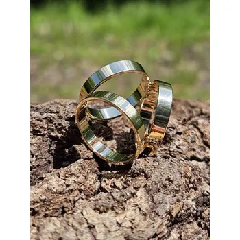 Brož Spona - průvlek na šátek ve zlaté barvě