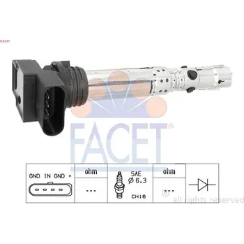 Zapalovací cívka Zapalovací cívka FACET 9.6331