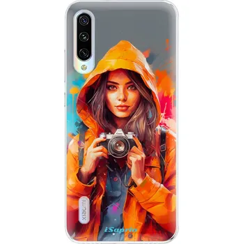 Odolné silikonové pouzdro iSaprio - Girl with Camera - Xiaomi Mi A3