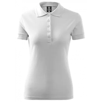 Dámské triko s límečkem ALTISPORT NoPrint NP/ALW012 BÍLÁ XXL