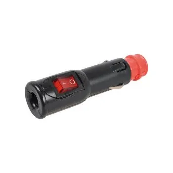 Elektrická zásuvka CARPOINT Zástrčka zapalovače s vypínačem 12V