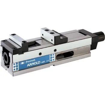 Svěrák Strojní svěrák 160 mm, ARNOLD MB2 s regulátorem upínací síly - mechanický posilovač HS-ARNOLD-8