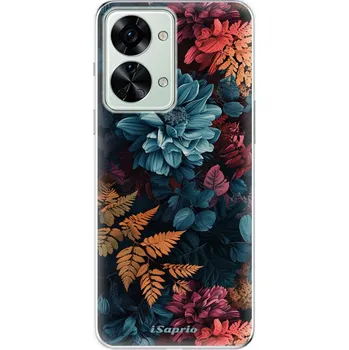 Pouzdro na mobilní telefon Odolné silikonové pouzdro iSaprio - Gloomy Flowers - OnePlus Nord 2T 5G