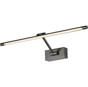 Nástěnné svítidlo LED Nástěnné svítidlo AZzardo Davinci 58 black chrome AZ2655 10W 705lm 3000K IP20 58cm černý chrom