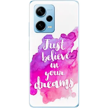 Pouzdro na mobilní telefon Odolné silikonové pouzdro iSaprio - Believe - Xiaomi Redmi Note 12 Pro+ 5G