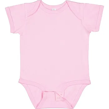 Kojenecký body Rabbit Skins Kojenecké body s krátkým rukávem 4424EU Pink 24 months