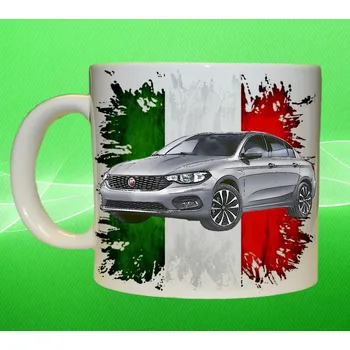 hrnek s Fiatem Fiat Tipo 2016 75ml (hrneček s osobním autem Fiat)