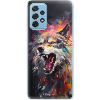 Pouzdro na mobilní telefon Odolné silikonové pouzdro iSaprio - Abstract Wolf - Samsung Galaxy A72