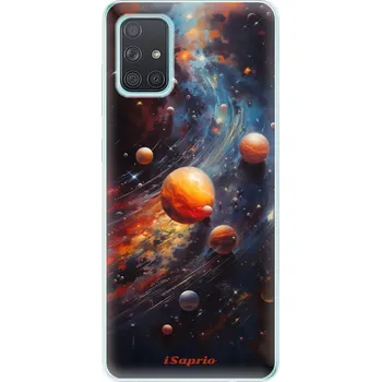 Pouzdro na mobilní telefon Odolné silikonové pouzdro iSaprio - Planets - Samsung Galaxy A71