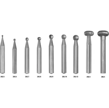 Fréza Technická fréza HSS pro výrobu nástrojů a přípravků 229310 typ 265,266 - MEDIN 265/4