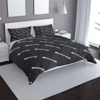 Povlečení Saténové povlečení AMG vzor - Sablio - 140x200 / 90x70