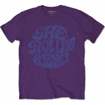 Pánská móda Rolling Stones tričko, Vintage 70s Logo Purple, pánské XXL