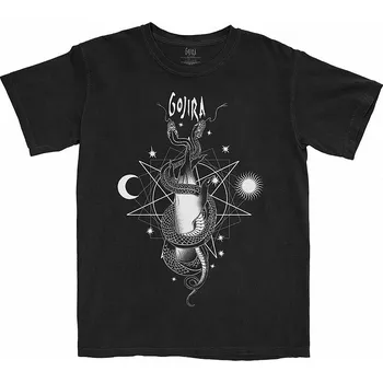 Pánské tričko Gojira tričko, Celestial Snakes Black, pánské L