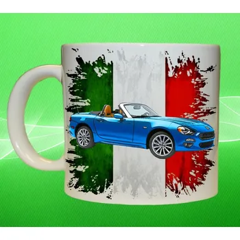 hrnek s Fiatem Fiat 124 Spider