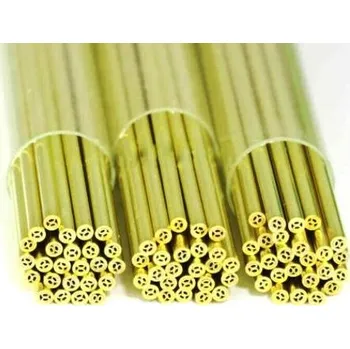 EDM trubička vícekanálová MOSAZ 1,5x400mm HS-EDM-T0006