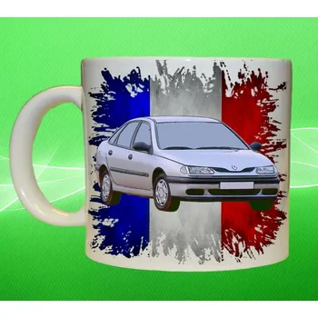 hrnek Renault Laguna 1998 150ml (hrneček s osobním autem RENAULT)