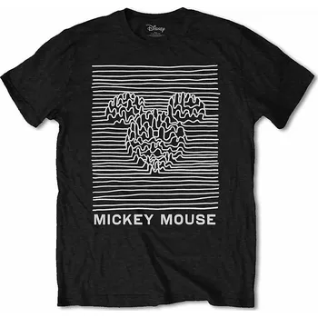 Pánská móda Mickey Mouse tričko, Unknown Pleasures, pánské XXL