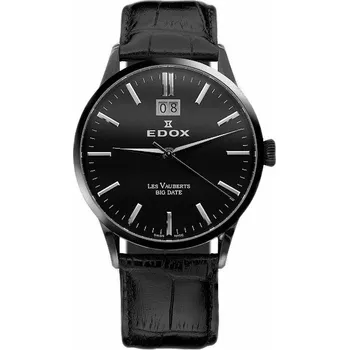 Hodinky Pánské hodinky Les Vauberts Edox 6300137NNIN