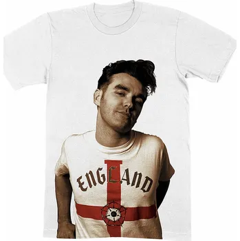 Pánská móda Morrissey tričko, Glamorous Glue White, pánské L