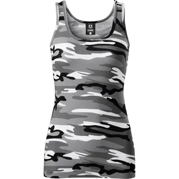Dámské tílko ALTISPORT NoPrint NP/ALW63C CAMOUFLAGE GRAY XL