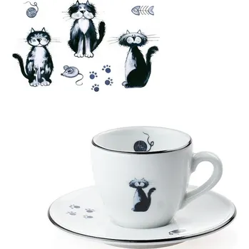 Šálek s podšálkem ,Milada, český porcelán