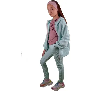 Dívčí tepláková souprava BY MIMI - mintová - 104