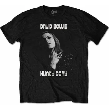 Pánská móda David Bowie tričko, Hunky Dory 1 Black, pánské XL