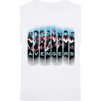 Pánská móda Marvel Comics tričko, Avengers Portraits White, pánské M