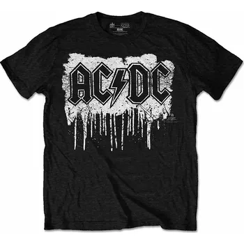 Pánské tričko AC/DC tričko, Dripping With Excitement Black, pánské M