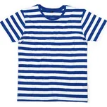 Mantis Pánské pruhované tričko M109S Velikost: L, Barva: modrá-bílá