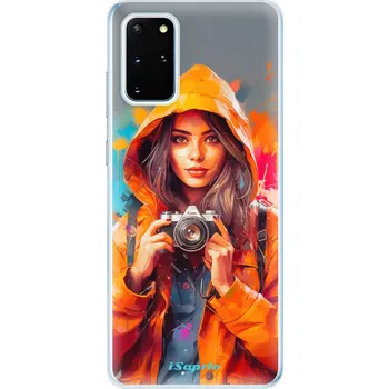 Pouzdro na mobilní telefon Odolné silikonové pouzdro iSaprio - Girl with Camera - Samsung Galaxy S20+
