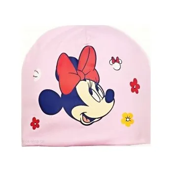 Čepice Setino - Dívčí přechodová jarní / podzimní čepice Minnie Mouse - Disney - sv. růžová 54