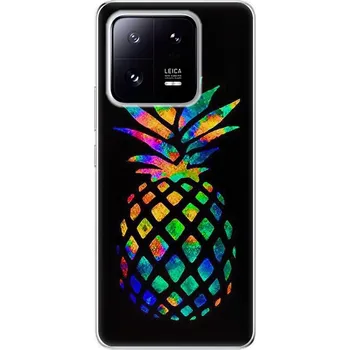 Pouzdro na mobilní telefon Odolné silikonové pouzdro iSaprio - Rainbow Pineapple - Xiaomi 13 Pro