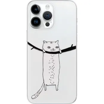 Pouzdro na mobilní telefon Odolné silikonové pouzdro iSaprio - Hang in there - iPhone 15 Pro Max