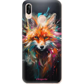 Pouzdro na mobilní telefon Odolné silikonové pouzdro iSaprio - Neon Fox - Huawei P20 Lite