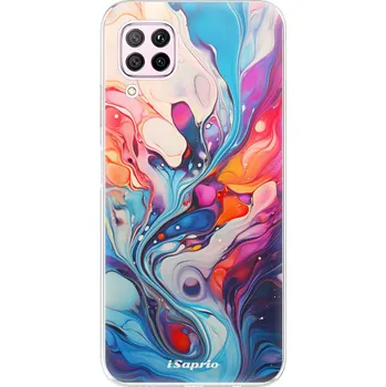 Pouzdro na mobilní telefon Odolné silikonové pouzdro iSaprio - Abstract Bubbles 01 - Huawei P40 Lite