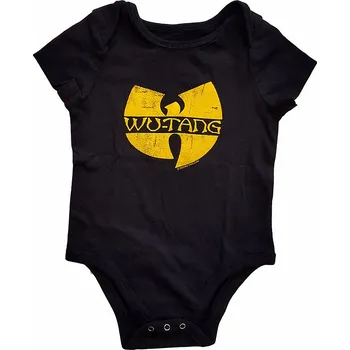 Kojenecký body Wu-Tang Clan kojenecké body tričko, Logo Black, dětské S velikost S (0-3 měsíce)