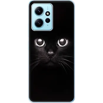 Pouzdro na mobilní telefon Odolné silikonové pouzdro iSaprio - Black Cat - Xiaomi Redmi Note 12 5G