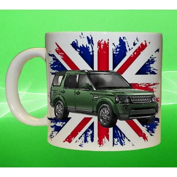 hrnek s Land Rover Discovery 75ml (hrneček s osobním autem Land Rover)