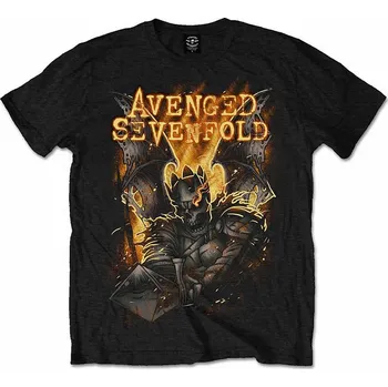 Pánská móda Avenged Sevenfold tričko, Atone Black, pánské M